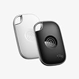 Tile by Life360 Pro - Powerful Bluetooth Tracker, Key Finder and Item Locator for Keys Bags, and More, Both iOS and Android Compatible, Phone Finder. Pack of 2 (Black/White)