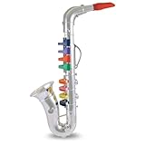Bontempi 32 4331 8 Notes Saxophone, 42 cm, Multi-Color