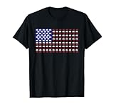 Vintage RV American Flag | USA Motorhome Owner Gift T-Shirt