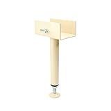 Large Fully Adjustable Universal Centre Rail Support Foot for use with Wooden Bed Frames …