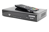 TEKNIKAL Full HD Satellite Receiver Set Top Box + Recorder + Tuner, Use SKY Dish to receive Free TV Channels