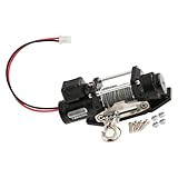 yanwuwa Hard Electric Powered Winch Accuracy Control Metal Winches Upgrades For Heavy Terrain Recovery & Climbing Vehicle High Torque Remote Winch