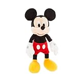 Disney Store Official Mickey Mouse Medium Soft Toy for Kids, 45cm/17”, Cuddly Character with Soft Feel Finish and Embroidered Details - Suitable for Ages 0+