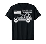 Desert Patrol Vehicle DPV Sandrail American Flag T-Shirt