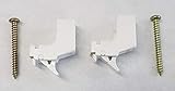 Harrison Drape 2 x CURTAIN TRACK BRACKET extra super standard rail support W1793
