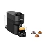 Nespresso Vertuo Pop Coffee Machine by De'Longhi, Over 30 Varieties of Pods, Compact Footprint, Americano, Starter Capsule Set Included, ENV90.B, Black