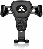 ZKAYHGG Car Phone Holder for Mitsubishi Outlander PHEV 2018-2022 2023-2025, Air Vent Cradle Adjustable Car Phone Mount with 360 Rotation Shockproof and One Button Release,Black