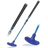 ToVii Golf Putter With Adjustable Aluminum Alloy Shaft for Men Women - Two-Way Right or Left Handed Mini Golf Clubs, Junior Putter With Premium Grip