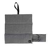 Segrehy Heated Cushion,Portable Heated Seat Cushion Adjustable Temperature Lightweight Foldable USB Heating Seat Pad Bleacher Heating Padfor Outdoor Stadium Camping (Grey)