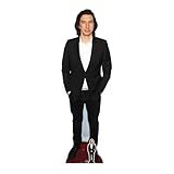 Star Cutouts Ltd CS818 Adam Driver Lifesize Cardboard Cutout/Standee/Standup with Free Mini Table Top, Multicolour