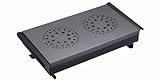 MasterClass Professional Food Warmer and Plate Warmer with 2 Tealights, Black/Grey