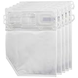 Spares2go Microfibre Cloth Hoover Bags for Vorwerk Kobold VK135 VK136 Vacuum Cleaners (Pack of 5)