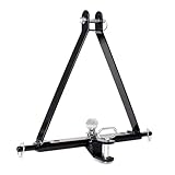 Wiltec Drawbar Three-point Linkage Yoke 610 mm Anti-twist for Cat. 1 Tractor Agriculture Farm