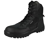 GROUNDWORK Steel Toe Cap Combat Tactical Safety Ankle Boots Security Military Police Boot (Onyx, 9 UK, numeric_9)