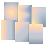 Groovi Rainbow Parchment - California Sunset: 6 Patterns, 12 A4 Sheets, 140gsm