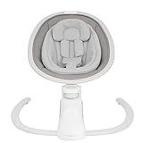 Graco Sway 'n Grow Bluetooth Soother Suitable from Birth to Approx. 4 Years (0-18kg), with 6 Swaying motions, 4-Speed Vibration, Music, Height Adjust and Compact for Storage, Heather Fashion