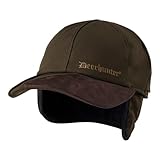 Deerhunter Muflon Cap Green w. Safety 62/63 Green - Hunting Cap Camouflage Safety for Men