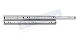 Universal Metal Drawer Runners Groove Ball Bearing Height: 27mm - Length: 500mm