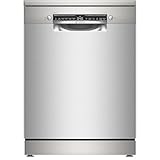 Bosch SMS4EKI06G Series 4, Free-Standing Dishwasher 60 cm, B Energy Rated, 13 Place Settings, 9 Litre, ExtraDry, Silence Plus 42dB Quiet,Rackmatic Adjustable Basket, Silver Inox