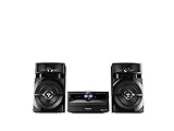 Panasonic SC-UX100E-K Black 300W Mini Hi-Fi System with Bluetooth, USB, CD Player, FM Radio, Manual EQ