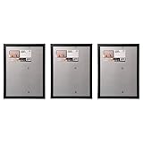 Ikea FISKBO Frames, Plastic & Fibreboard, 30x40 Centimetres, Black - Set of 3