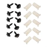 10pcs Nut Screws for Ford Fiesta ST150 and For Transit, Expanding Grommet Clip for Various Models Including MK1 & Escort 95 2001