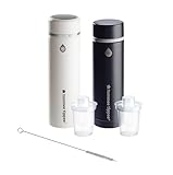 Tommee Tippee PrepGo Formula Feed Maker Set, Portable Hot and Cool Flasks with LED Digital Temperature Display, Travel Friendly Bottle Preparation in 2 Minutes