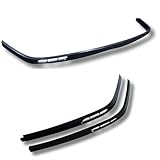 Front Lip Splitter For Laguna 2 Pcs Front Bumper Lip Body Kit Spoiler Splitter Diffuser ABS Plastic Professional Tuning Parts ﻿ ﻿ Car Front Bumper Lip(MODEL 1)