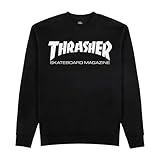 Thrasher Black Skate Mag T-Shirt, Black, Medium