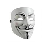 Tihokile Halloween Costume Mask, Vendetta Full Face Masquerade Mask for Adult Kids Men Women, Funny Party Cosplay Decor