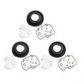 Niceminiwall 3 Sets Carburetor Repair Kit with Diaphragm for For BST36 Compatible with Triumph Daytona 900/1200 and GSXR750/1100