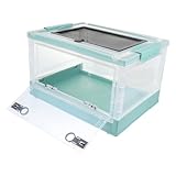 Kisangel Breathable Plastic Hamster House Rodent Cage Pet Terrarium Breeding Box