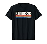 Retro Vintage 70s 80s Style Kenwood, CA T-Shirt