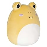 Squishmallows Original 12-Inch Leigh Yellow Toad - Medium-Sized Ultrasoft Official Plush
