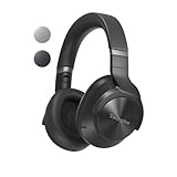 Technics EAH-A800E-K Wireless Headphones, Over Ear Multipoint Bluetooth Earphones With Noise Cancelling and Microphone, Ergonomic Fit, Up to 50 Hours Playtime, Easy Connection, Folding Design, Black