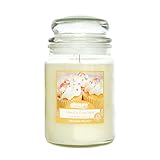 AIRPURE Large Candle Scented, Vanilla Cupcake Fragrance, 18oz Jar, 120 Hour Ornamental Candles, Fill The Room with a Warm and Homey Fragrance, for The Bedroom, Bathroom, Family Room of Office