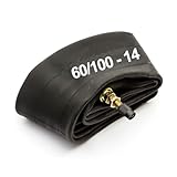 14 Inch Heavy Duty Dirt Bike Inner Tube 60/100-14 14'' Compatible Replacement With Yamaha QT50 Dirtbike Front Wheel Innertube Fits 110cc 125cc 140cc 160cc
