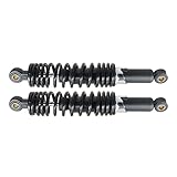 1 Pair 12.5 320mm Motorcycle Universal Rear Shock Absorbers Replacement for Suzuki Yamaha Sportster XL883 1200 90cc 110cc 125cc 150cc Dirt Bike Go Kart Black