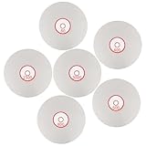 6 PCS Diamond Polishing Disc Set, 6 Inch Diamond Flat Lap Discs, 80/400/600/800/1500/3000 Grit Wheel Lapping Grinding Discs for Sand Stone Granite Glass