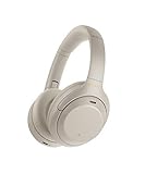 Sony WH-1000XM4 Noise Cancelling Wireless Headphones - 30 hours battery life - Over Ear style - Optimised for Alexa and the Google Assistant - with built-in mic for phone calls - Silver