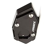 ROXTAN Side Stands For Honda CB500X CB500 X CB500F CB500 F 2014-2015 2016 2017 2018 2019 2020 2021 2022 Motorcycle CNC Side Stand Enlargement Plate Kickstand Extension Pad (Color : Black B)