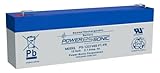 Powersonic 12v-2.1ah fire retardant alarm panel battery,optima,accenta,texecom