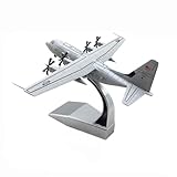 Enatuhter 1/200 US Air Force C-130J Model Super Hercules Transport Aircraft Model Fighter Jet Model Plane Diecast Military Airplanes Model for Adults