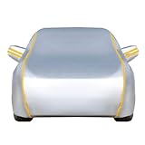 Full Car Cover For Rolls-Royce Silver Shadow 1971-1976 Car Cover,Outdoor Protective Breathable Waterproof Covers Suitable For All Seasons Right Zipper With Extended Reflective Strips