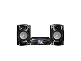 Panasonic SC-AKX520E-K 650W Wireless Megasound Hi-Fi Speaker System with Bluetooth and Karaoke,Black