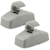 ROBUST 2 Pcs Sun Visor Hook Clip Bracket for Volkswagen Bora Caddy Golf Mk4 Sharan Passat Polo Amarok Transporter T5 Touran Seat Ibiza Leon Skoda Fabia Octavia Superb 3B0857561B