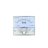 85C1 KVA meter Pointer type 3KVA 5KVA 8KVA 10KVA analog power 56 * 64mm size(3KVA)