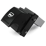 ROBUST Electric Power Window Switch Replacement Left Passenger Side Compatible Seat Alhambra Altea Ibiza Mk4 Leon Toledo VW Amarok Golf Caddy Passat CC Eos Jetta Scirocco T6 1K0959855 1K0959855REH