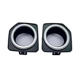 Nwirmtm Fog Lamp Grills For Land For Rover For Discovery 4 LR4 2014-2016 LR051337 LR051336 2Pieces Front Fog Lamp Cover Light Bezel Frame