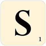 Cirrus Individual Letter Coaster - Scrabble Tile Inspired Design - Monogram/Personalised (Square Plastic Coaster)